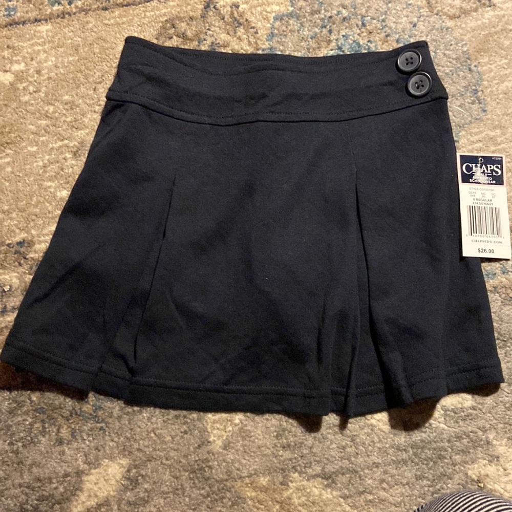 Chaps Uniform Skort NWT
